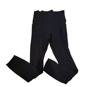 Old Navy Active StudioSmooth Extra High-Rise Leggings Black Go-Dry Large